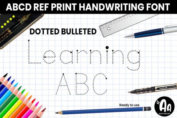 A Designer's Review of Abcd Ref Dotted Bulleted: The Friendly Display Typeface