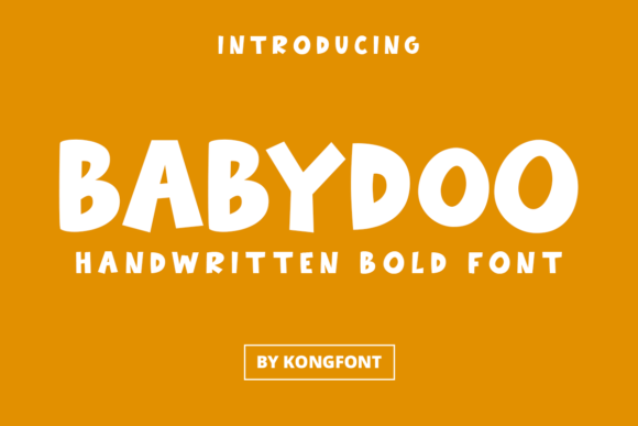 Babydoo: A Font for Crafters, Bloggers, and Editorial Mood