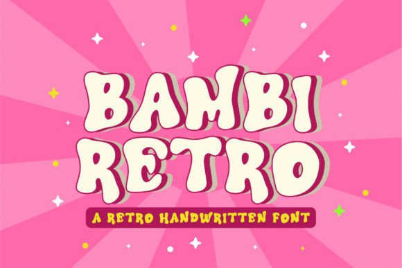 Bambi Retro: The Font That Lifts Your Digital Brand