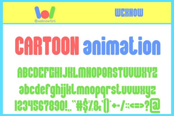 Cartoon Animation: A Playful Font for a More Welcoming Brand