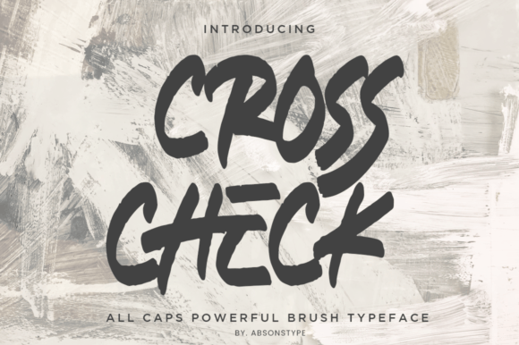 Cross Check: A Font That Made My Brand Project Feel Human