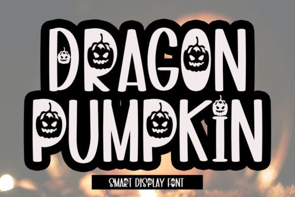Dragon Pumpkin: The Display Font That Feels Like Autumn