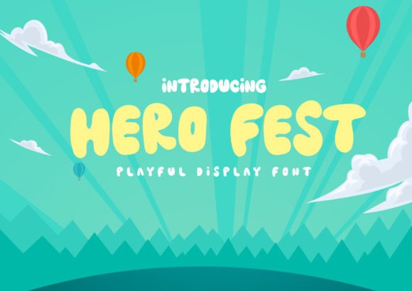 Hero Fest: A Font For Thoughtful Stories