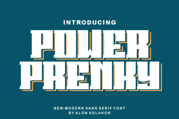 Power Prenky: A Font That Makes Your Brand Stand Out