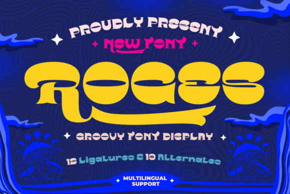 Roges Font: A Stylish Display Typeface for Digital Creators