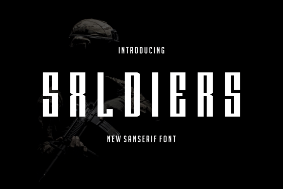 Saldiers: A Display Font for Distinct Editorial Identity