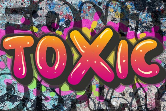 Toxic: A Display Font for Editorial Boldness
