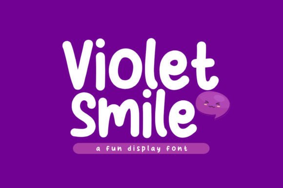 Violet Smile: A Playful Display Font for Your Digital Campaigns