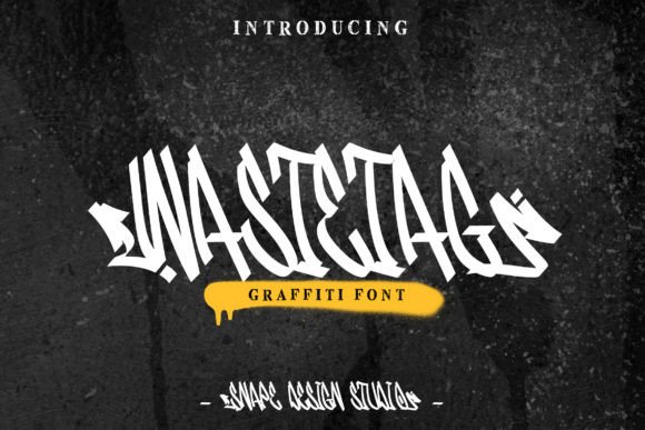 Wastetag: The Graffiti Font That Makes Campaigns Pop